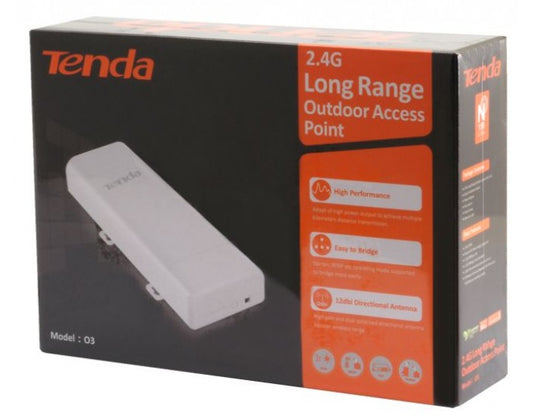TENDA OUTDOOR ACCESS POINT TO POINT TE-O3 ROUTER (P2P) 5Km