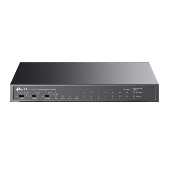 TP-Link TL-SL1311P 8 Port Poe Switch + 3 Port Gigabit Uplink PoE