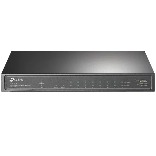 TP-Link 8 Port Poe Switch 96w (8 Normal Poe + 2 Giga Uplink) LS1210P