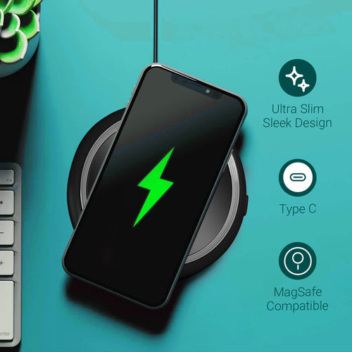 Tempt Powerpad Qi Certified USB Wireless Charger, 15W Type
