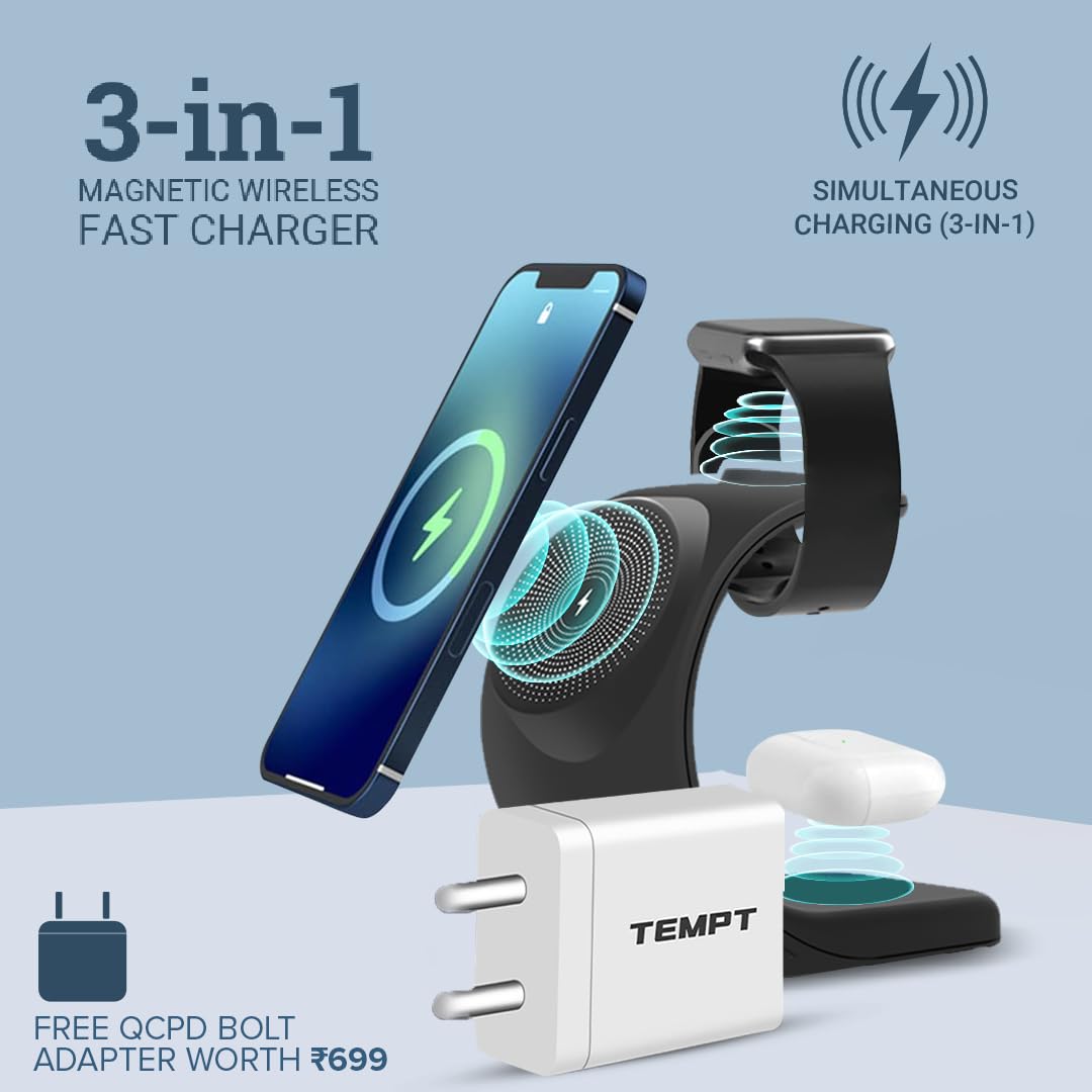 Tempt Arc Wireless All-in-one Charger