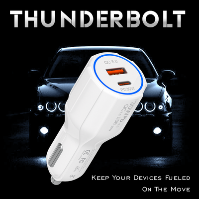 Tempt Car Charger Thunder Bolt