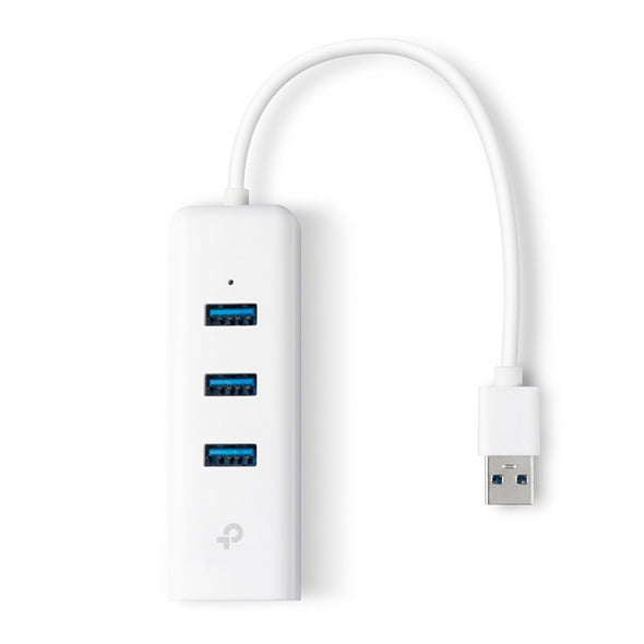 TP-Link UE330 USB 3.0 3 Port Hub & Gigabit Ethernet Adapter 2 in 1 USB Adapter