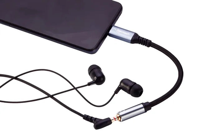 Nextech  USB-C to Aux Headphone Adapter for Music & Calling
