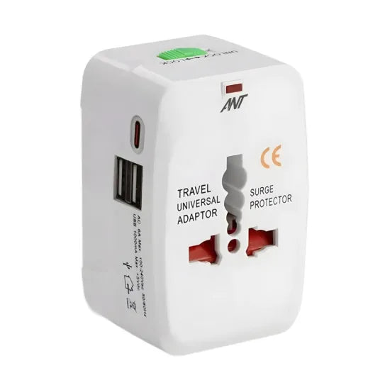 Ant International Power Plug USB To Type-C Amigo 201 (White