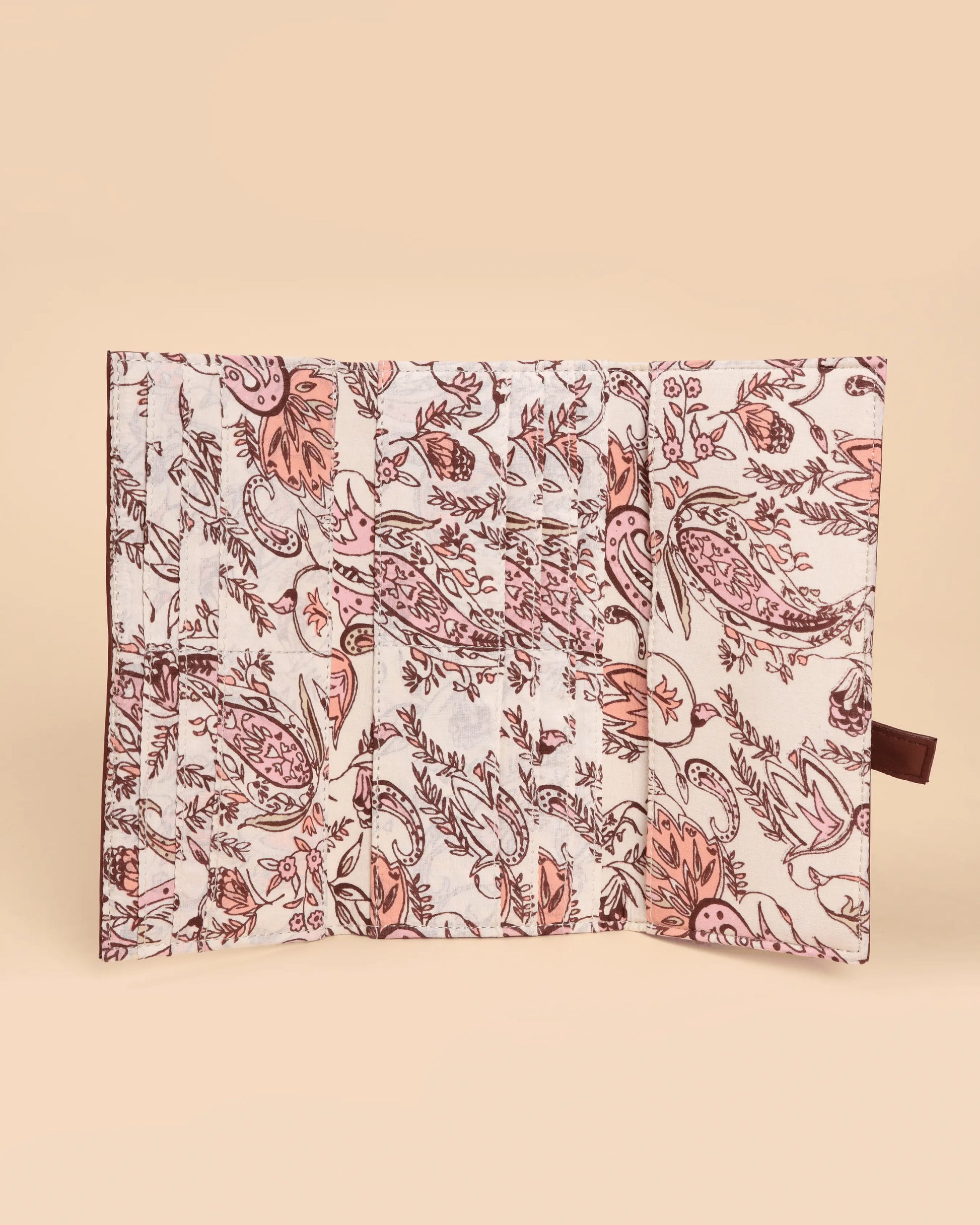 Blush Pearl Handblock Wallet My Store