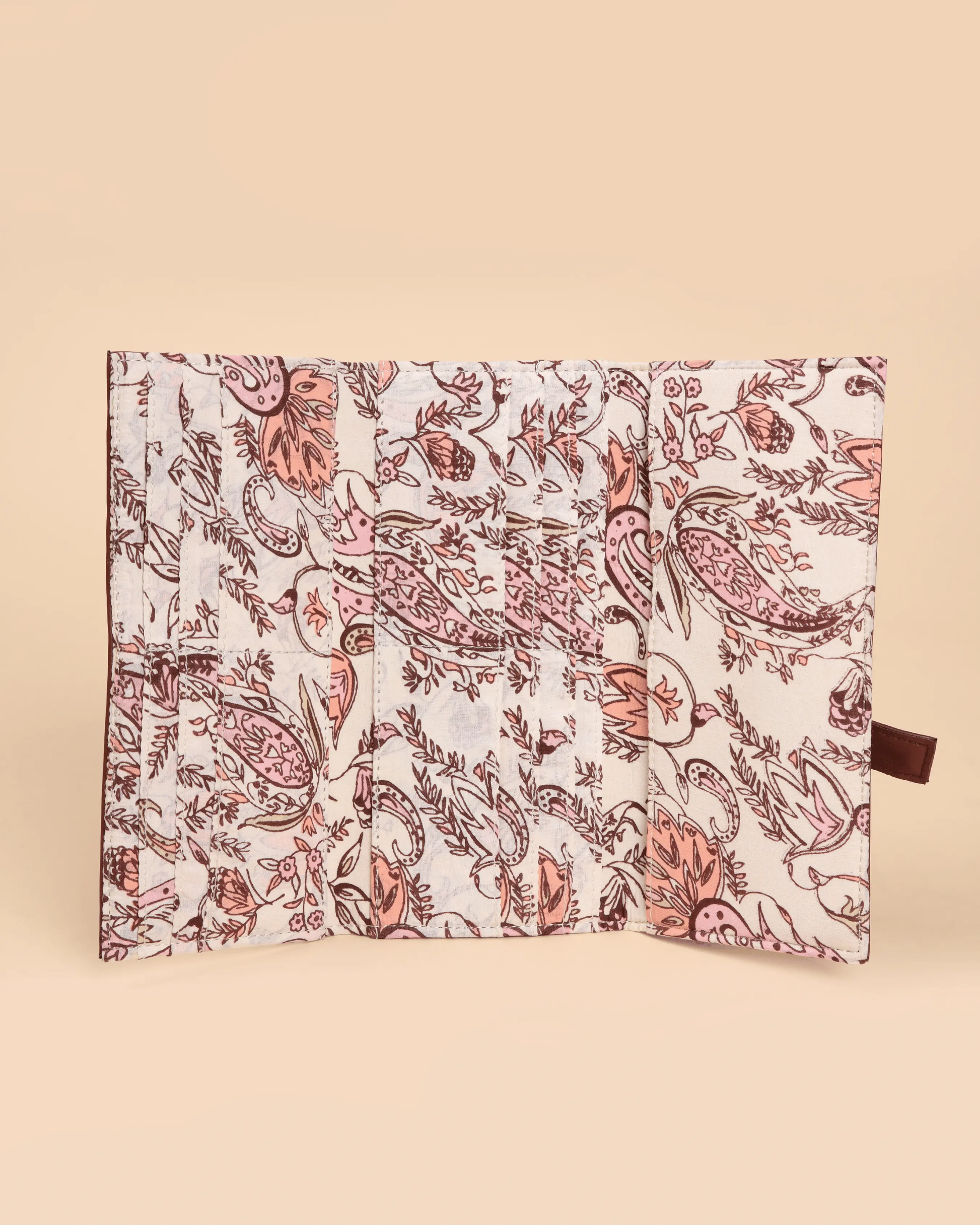 Blush Pearl Handblock Wallet My Store