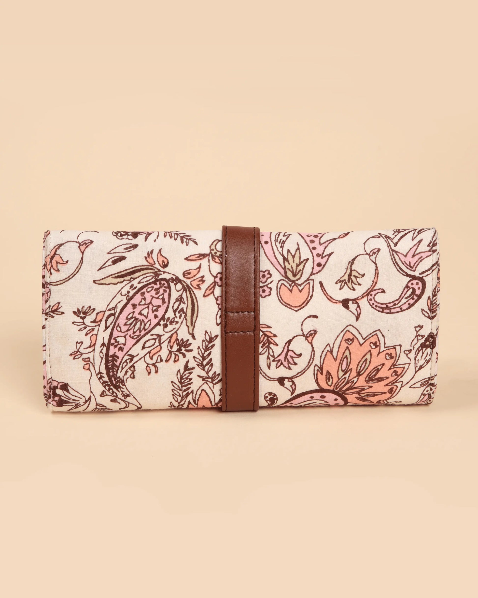 Blush Pearl Handblock Wallet My Store