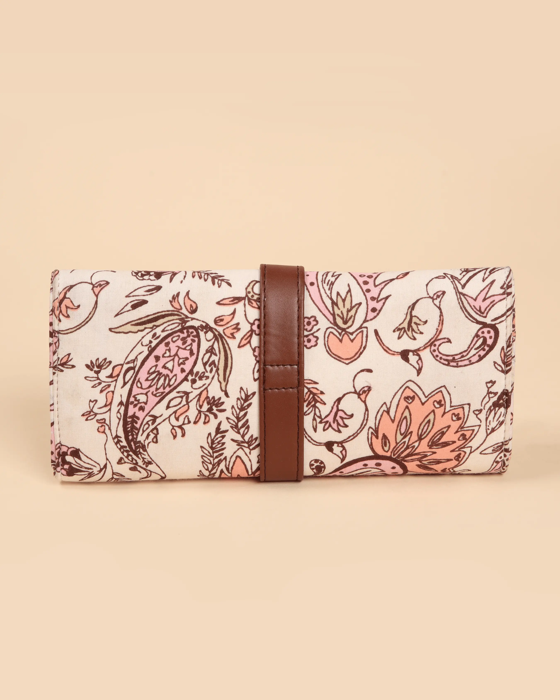 Blush Pearl Handblock Wallet My Store