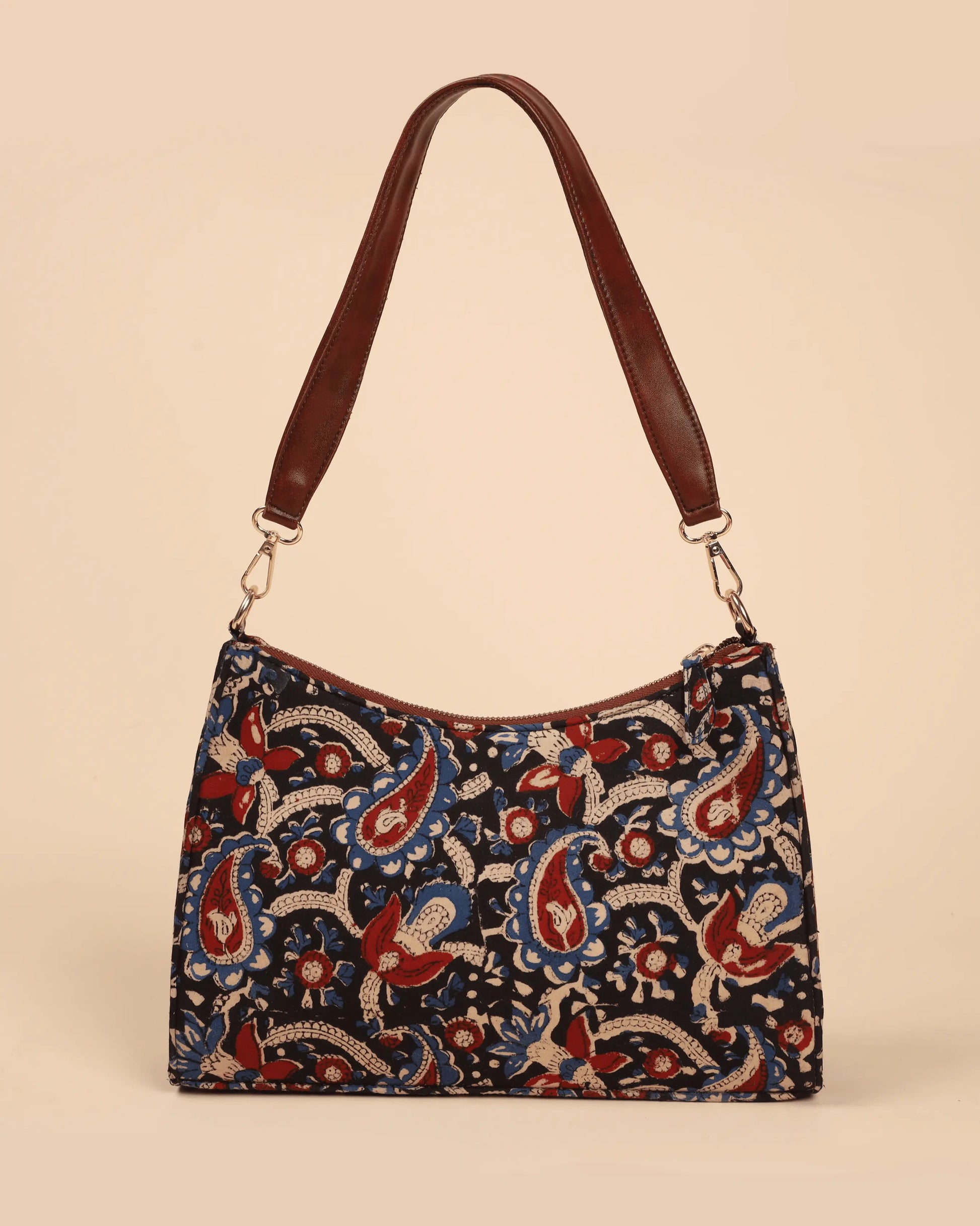 Reva Honey Handblock Baguette Bag My Store