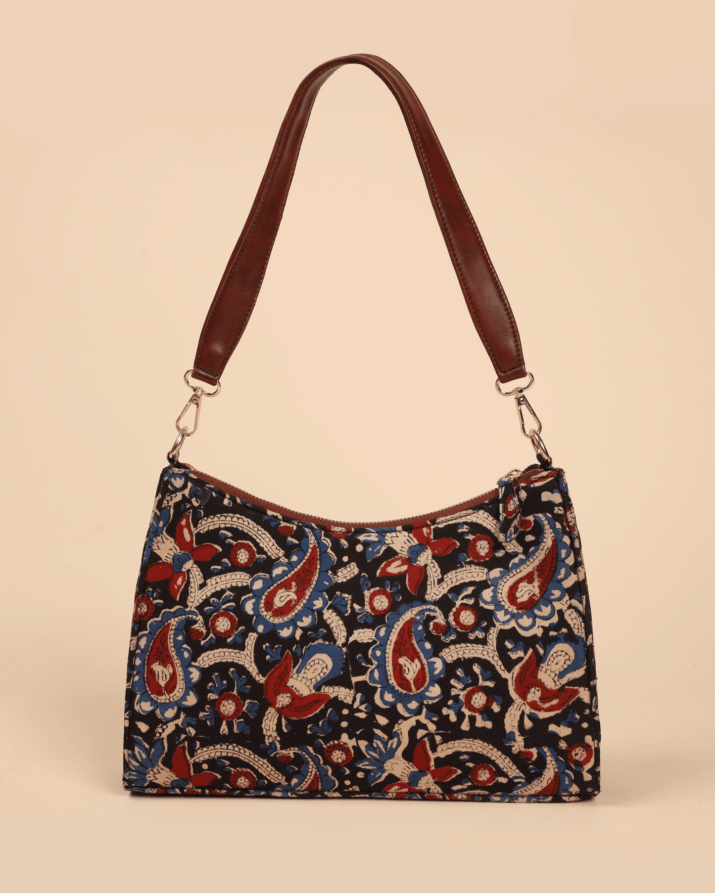 Reva Honey Handblock Baguette Bag My Store