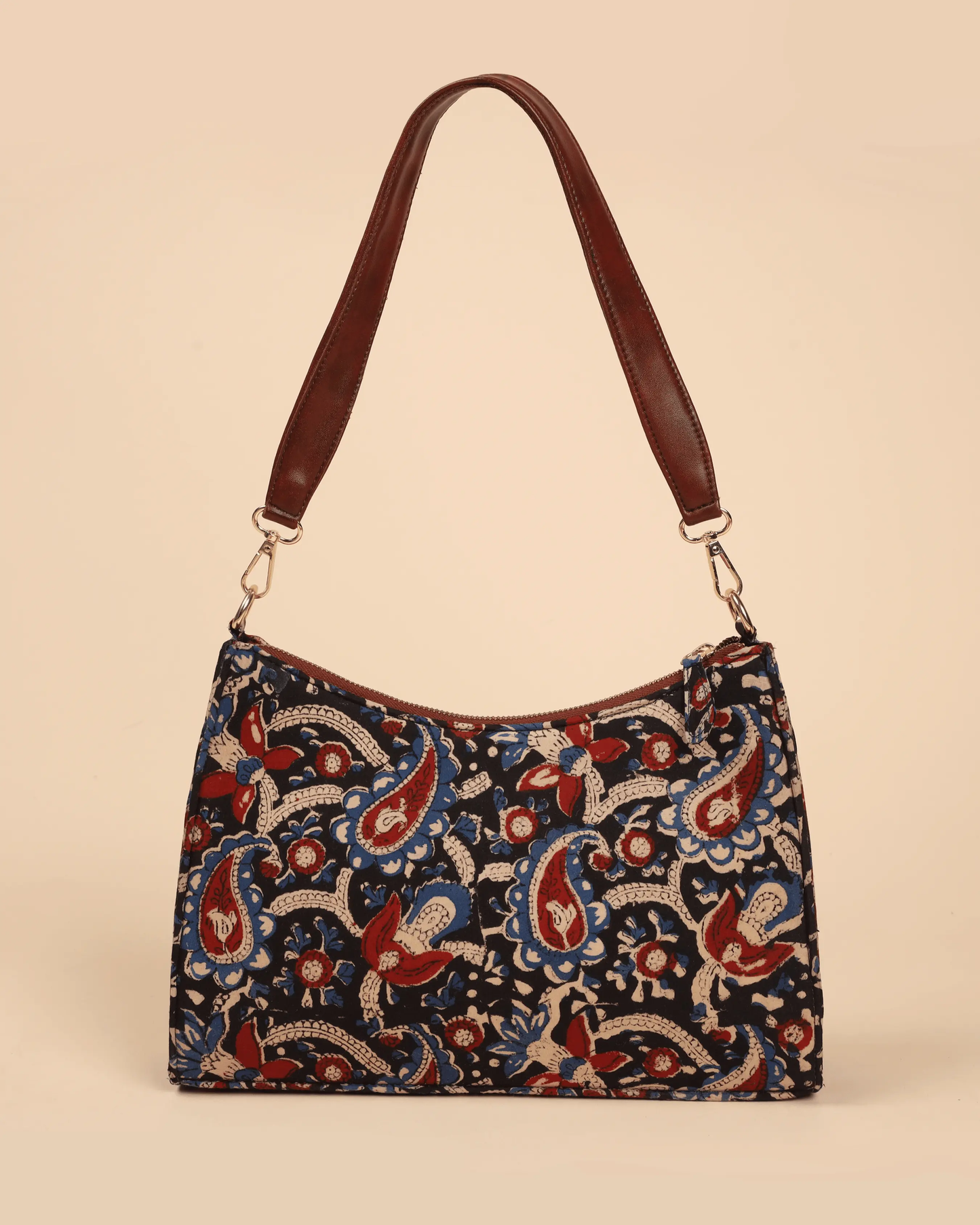 Reva Honey Handblock Baguette Bag My Store