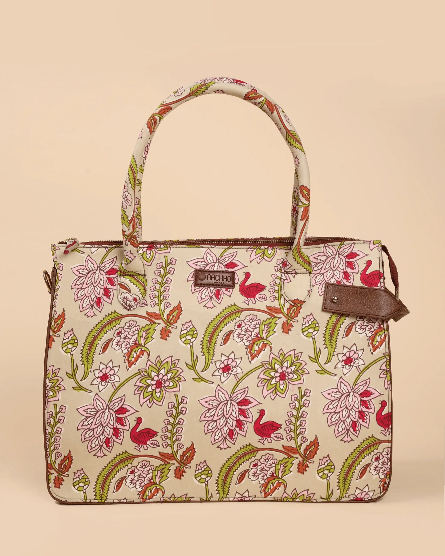 Sunlit Sands Handblock Shoulder Bag My Store