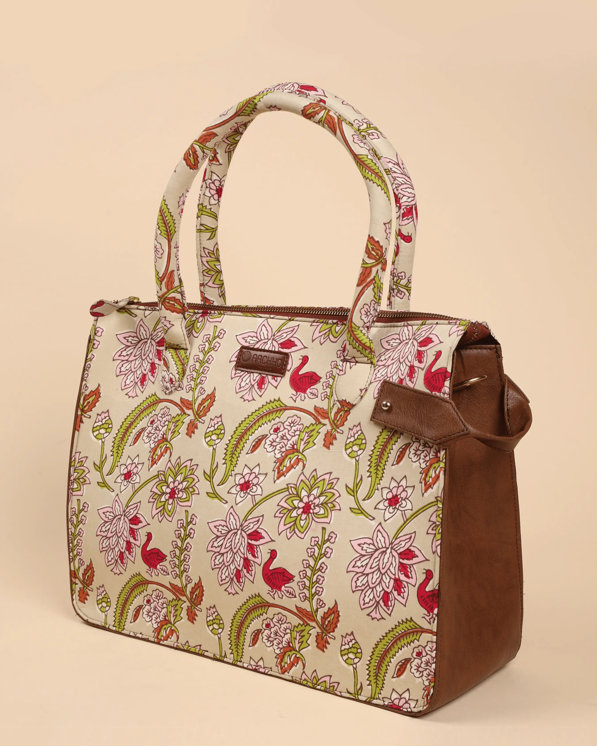 Sunlit Sands Handblock Shoulder Bag My Store