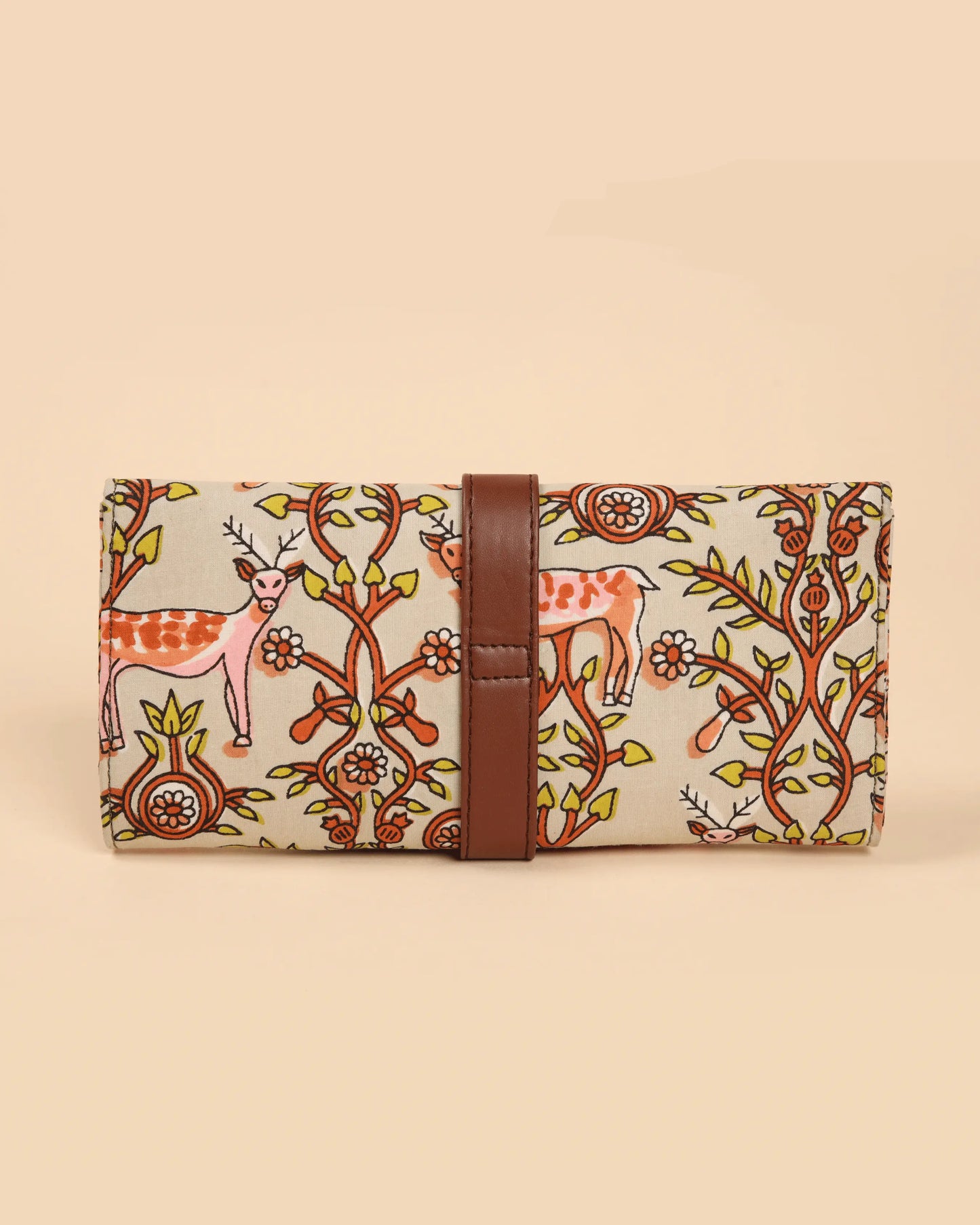 Pastel Petals Handblock Wallet My Store