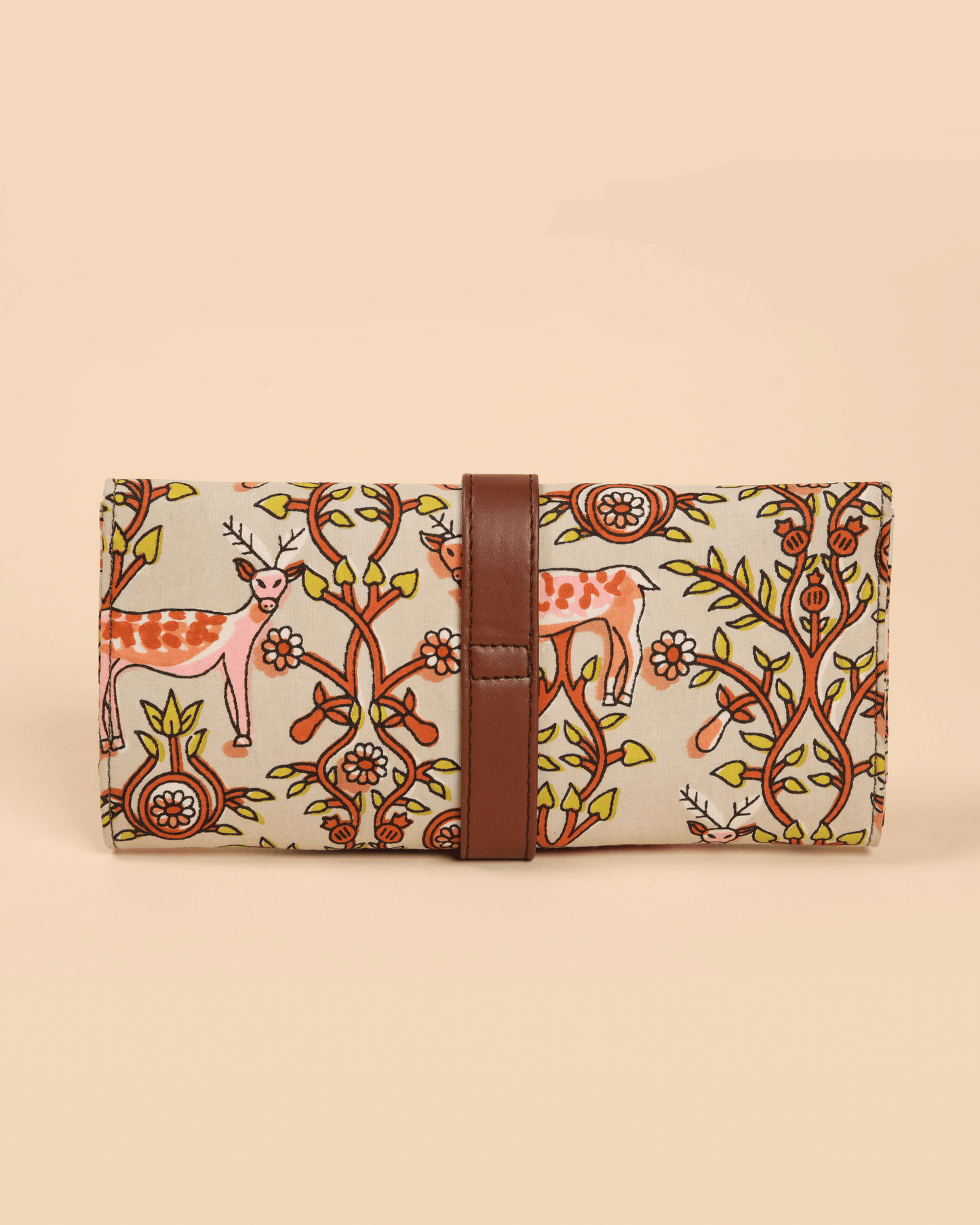 Pastel Petals Handblock Wallet My Store