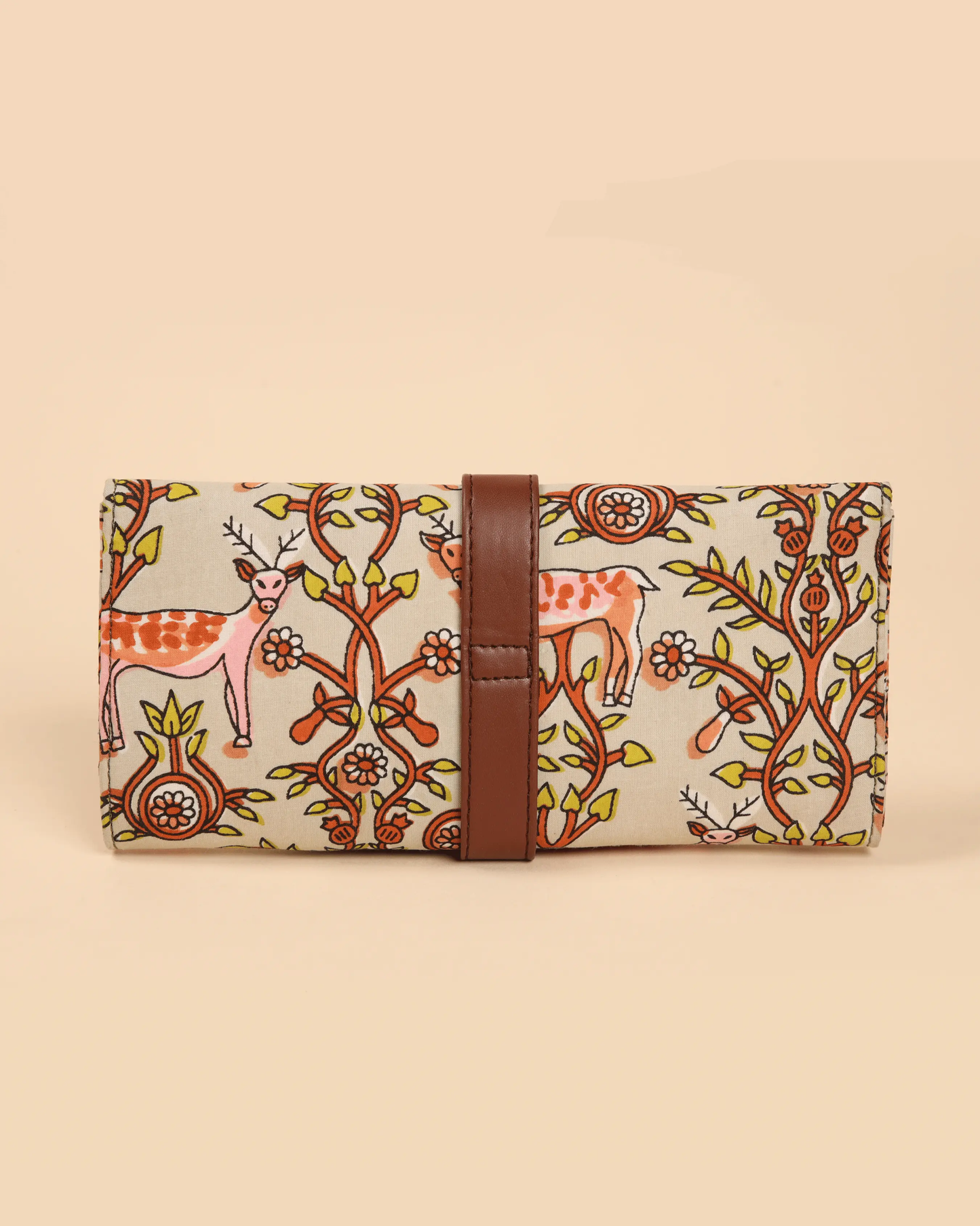 Pastel Petals Handblock Wallet My Store