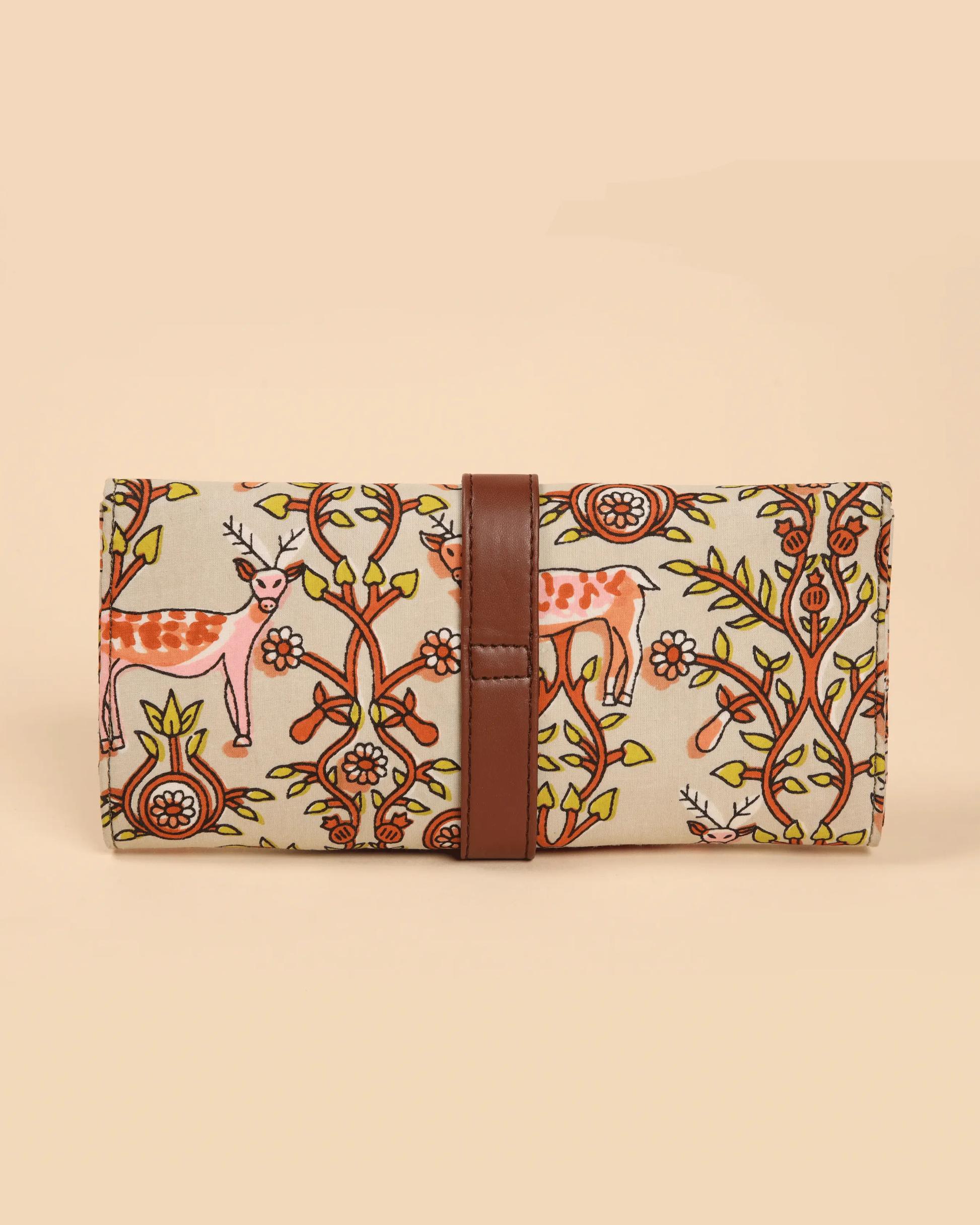 Pastel Petals Handblock Wallet My Store