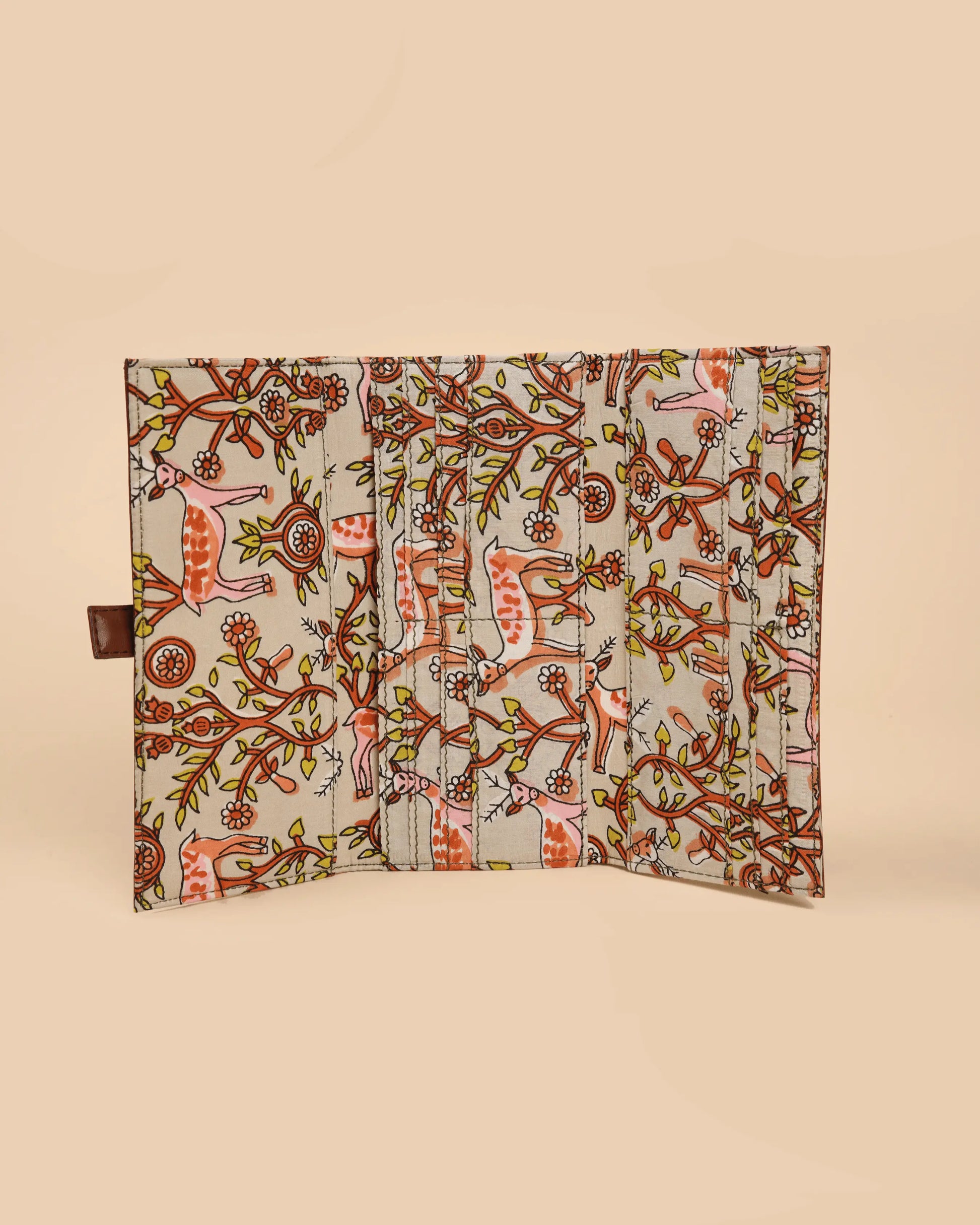 Pastel Petals Handblock Wallet My Store