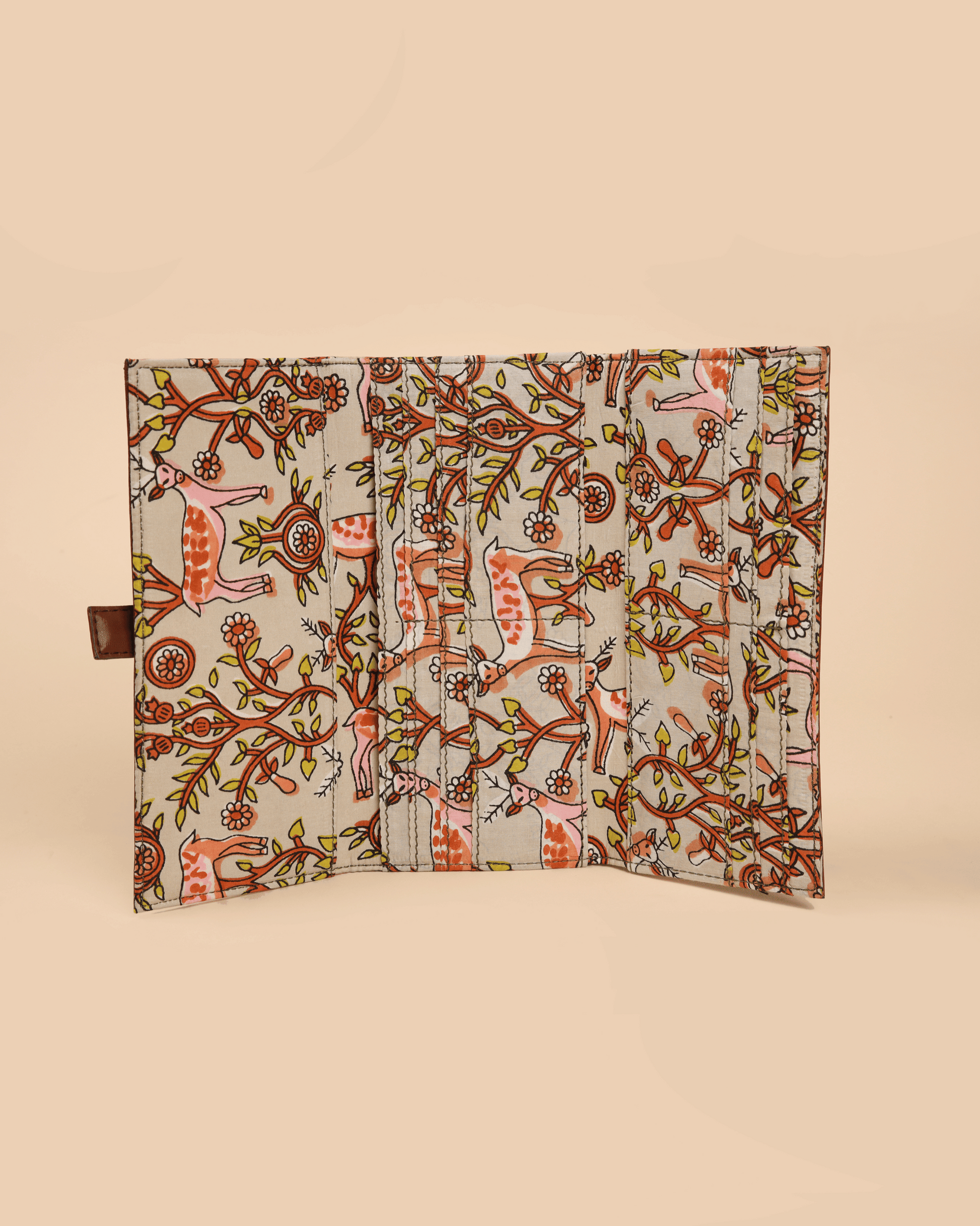 Pastel Petals Handblock Wallet My Store