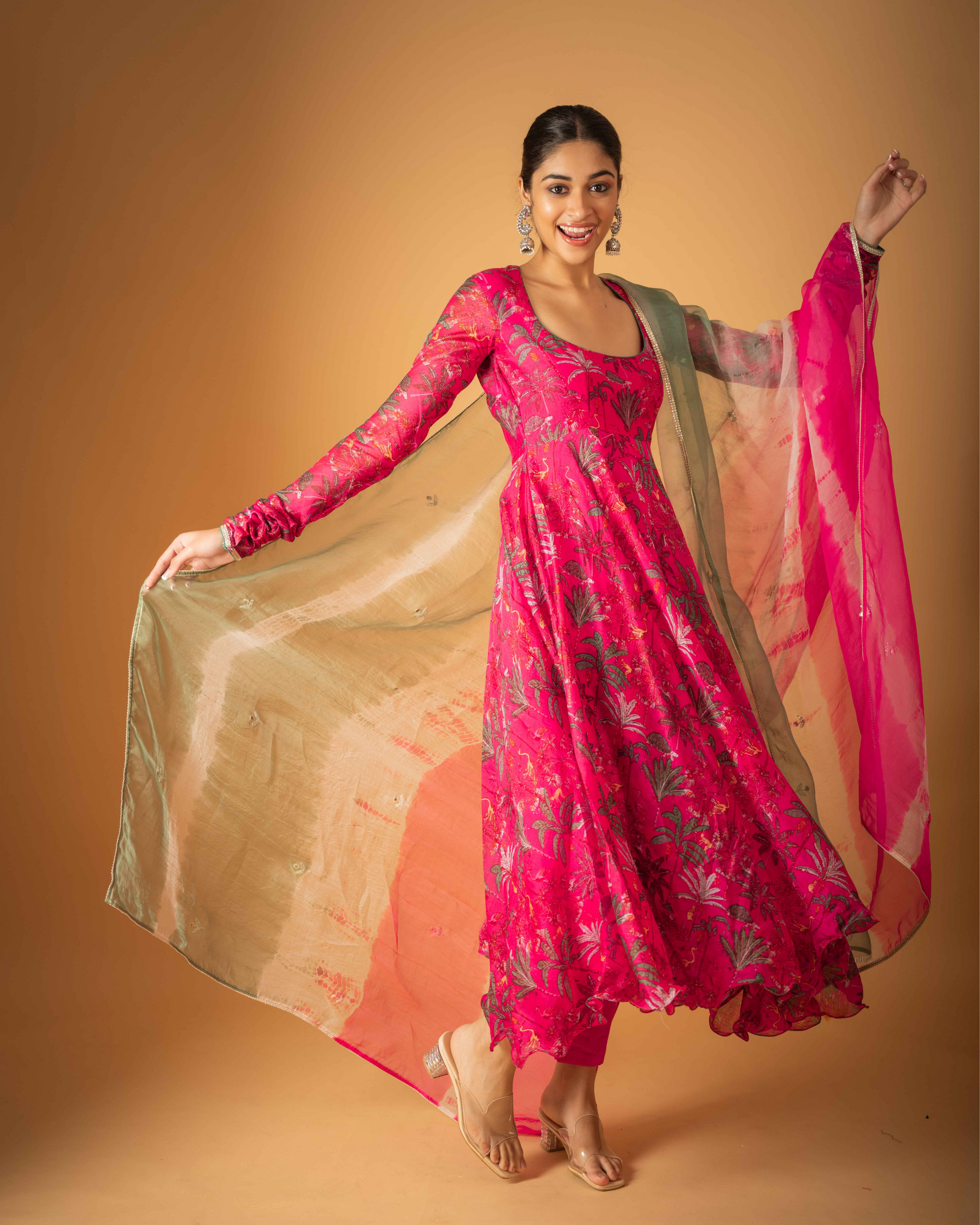 Taavi Chanderi Suit Set My Store