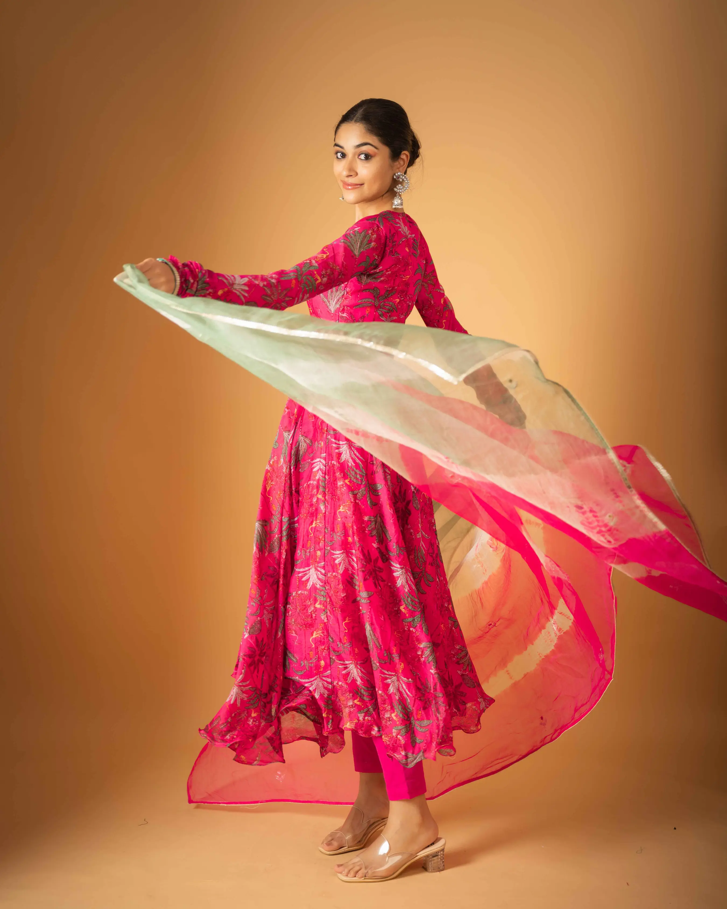 Taavi Chanderi Suit Set My Store