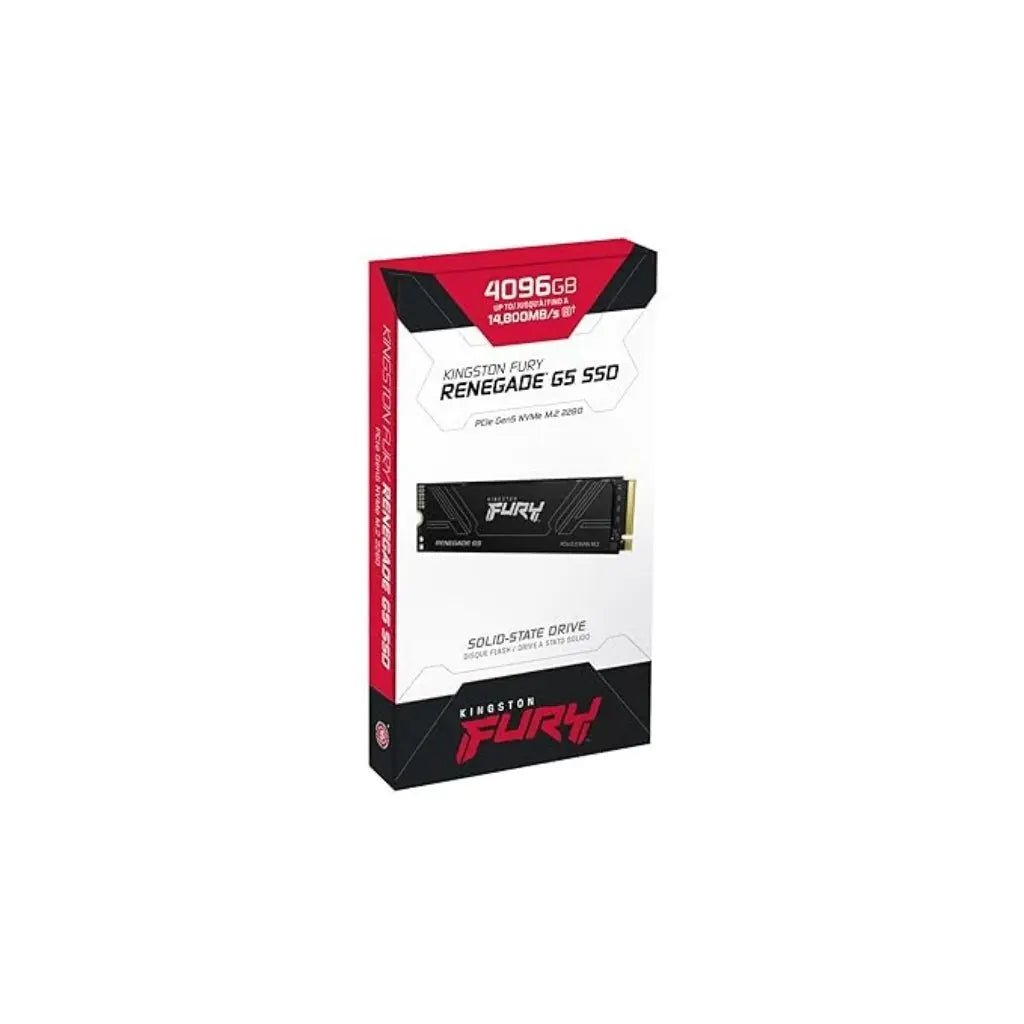 Kingston FURY Renegade G5 4TB SSD PCIe Gen5 NVMe M.2 Solid State Drive My Store