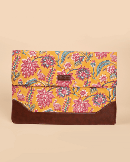 Sun Blossom Laptop Sleeve Quick Cart