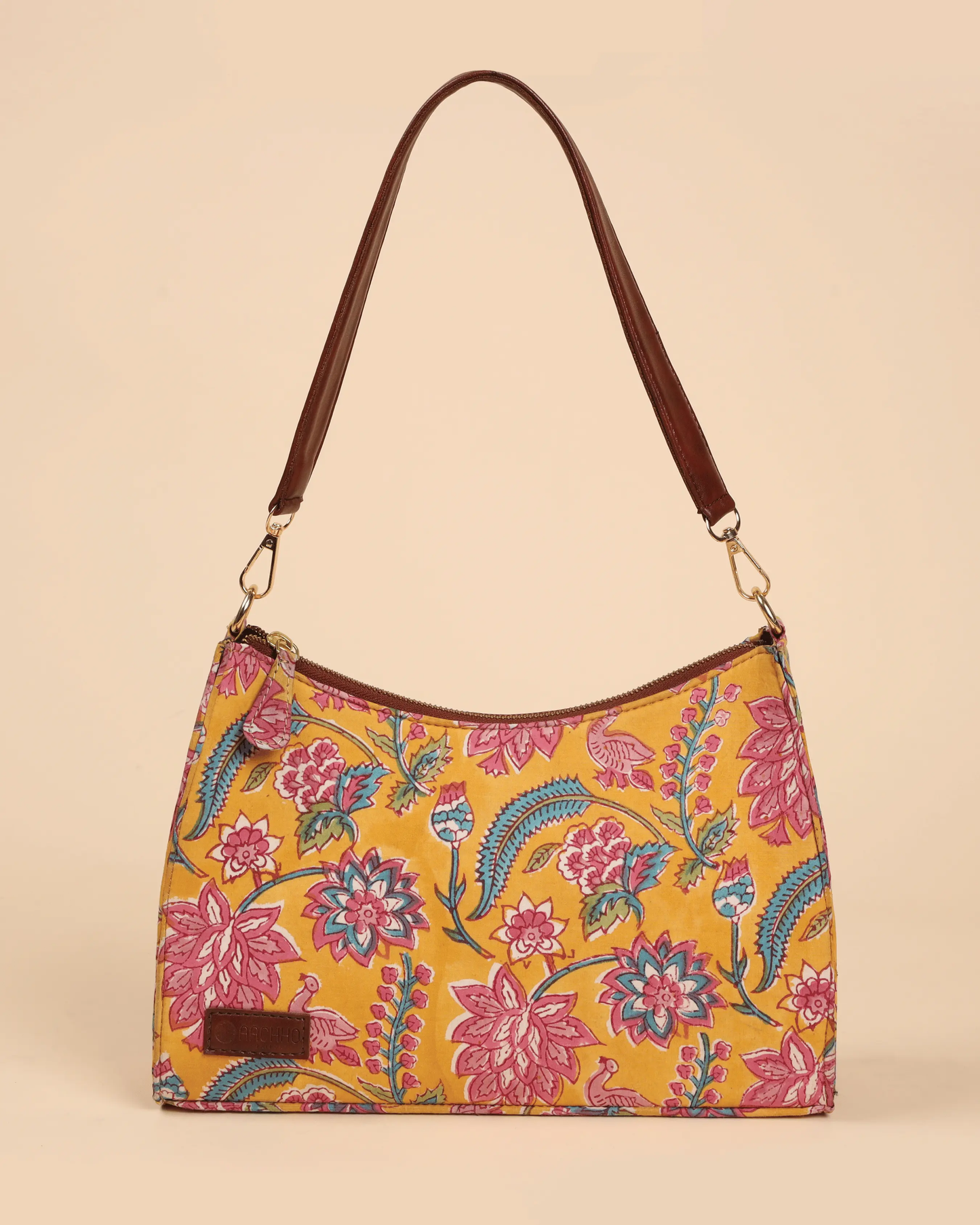 Sunlit Petals Baguette Bag My Store