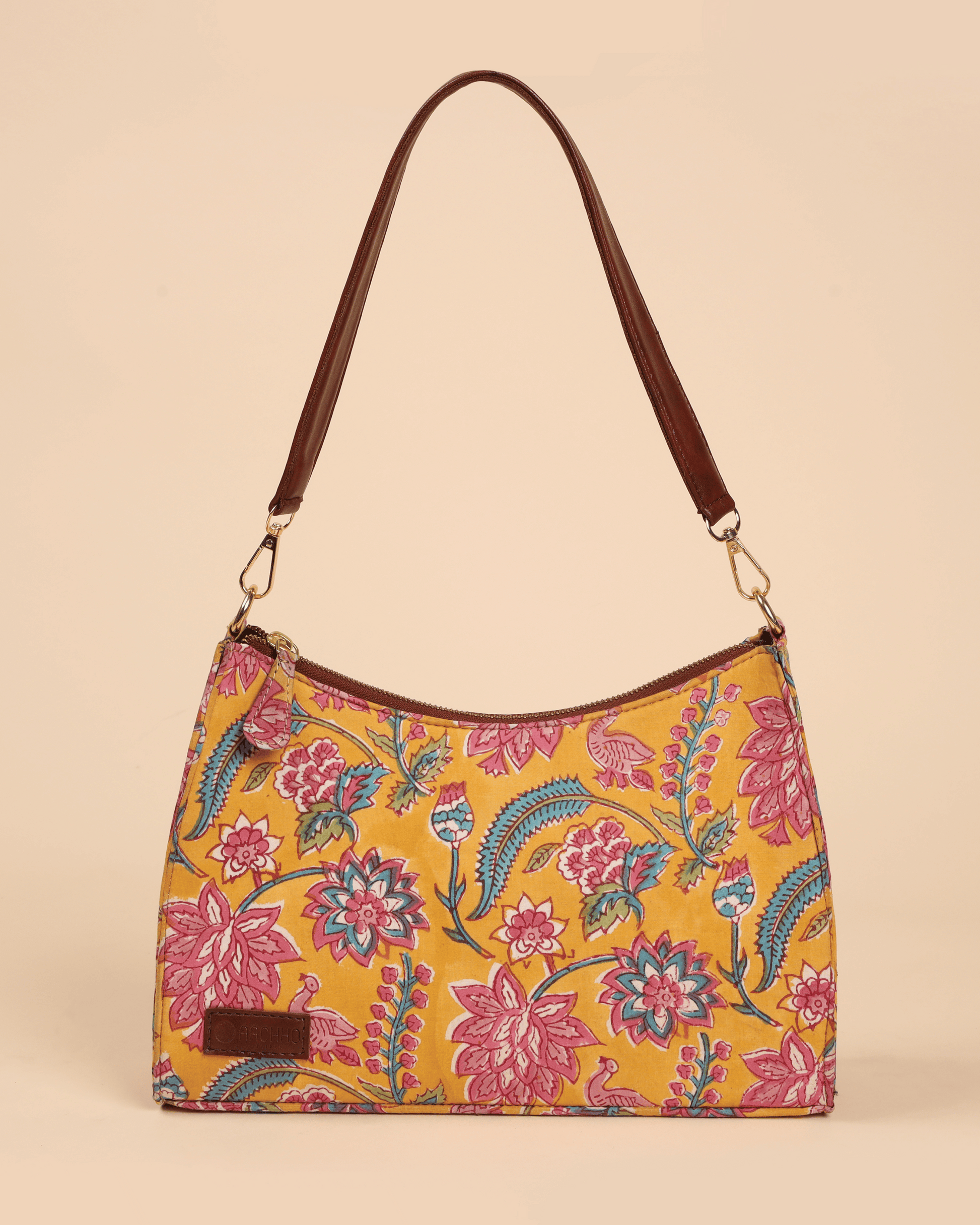 Sunlit Petals Baguette Bag Quick Cart