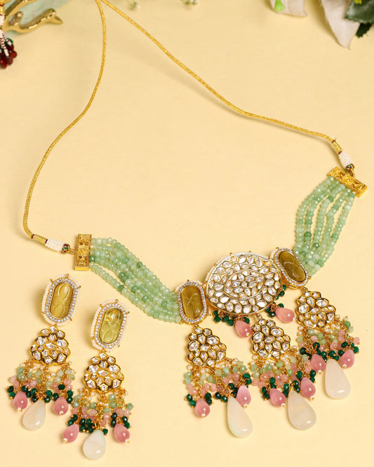 Turf Green Handcrafted Necklace My Store