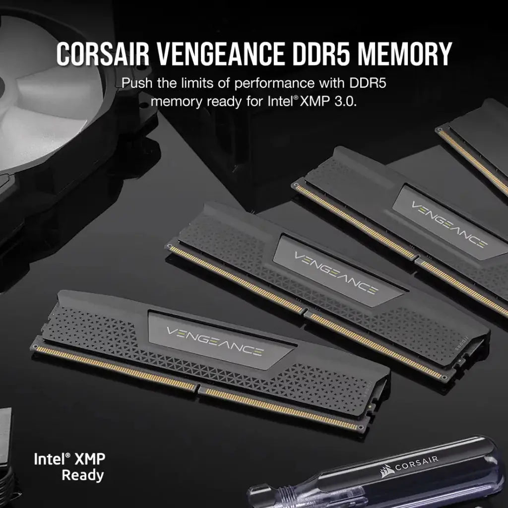 CORSAIR VENGEANCE 96GB (2x48GB) DDR5 DRAM 6400MHz CL32 Desktop Memory