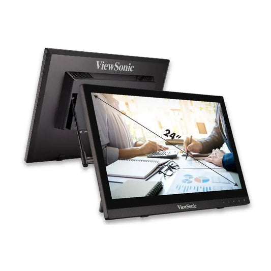 ViewSonic TD1630-3 16" HD 768p TN Panel Portable Touch Screen Monitor with Speaker My Store