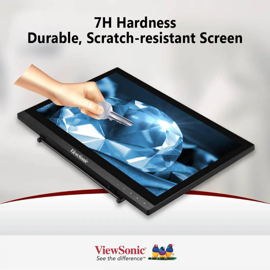ViewSonic TD1630-3 16" HD 768p TN Panel Portable Touch Screen Monitor with Speaker My Store