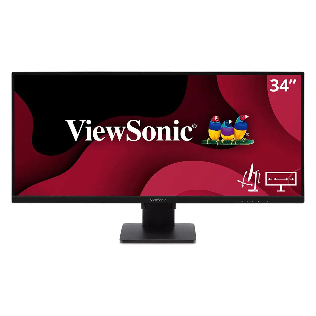 ViewSonic VA3456-MHDJ 34" Ultra-wide UWQHD 75Hz HDR10 IPS Panel Monitor with Speakers My Store