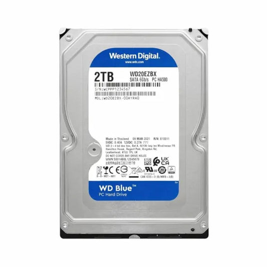 WD Blue 2TB SATA 3.5 Inch Internal Hard Disk