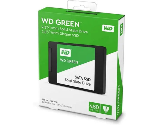 WD internal SSD SATA Green 2.5 Inch 480GB