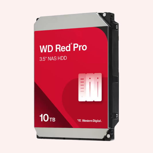 Western Digital WD Red Pro 10TB NAS Internal HDD 7200RPM SATA 6Gb/s 512MB Cache 3.5 Inch WD103KFBX