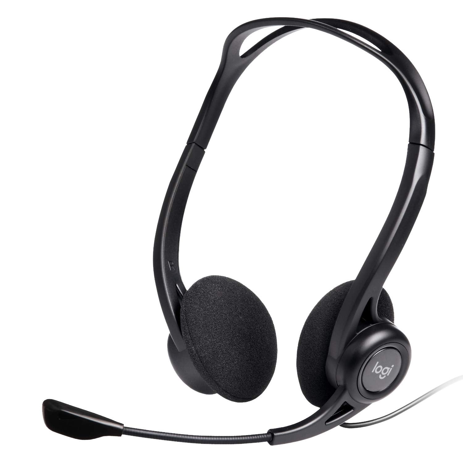 Logitech Wired Headphone H370 Black