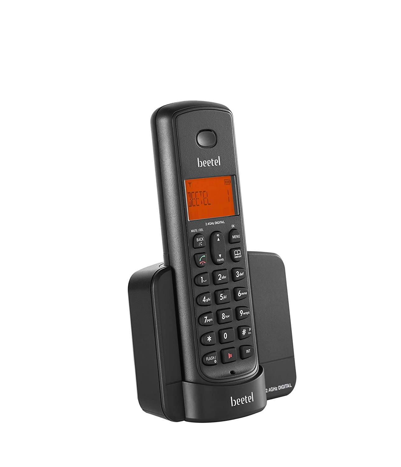 Beetel  X-90 Cordless Landline Phone, Black