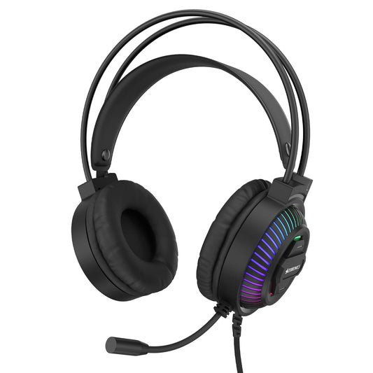 Zebronics Wired Gaming Headphone Jupiter Black