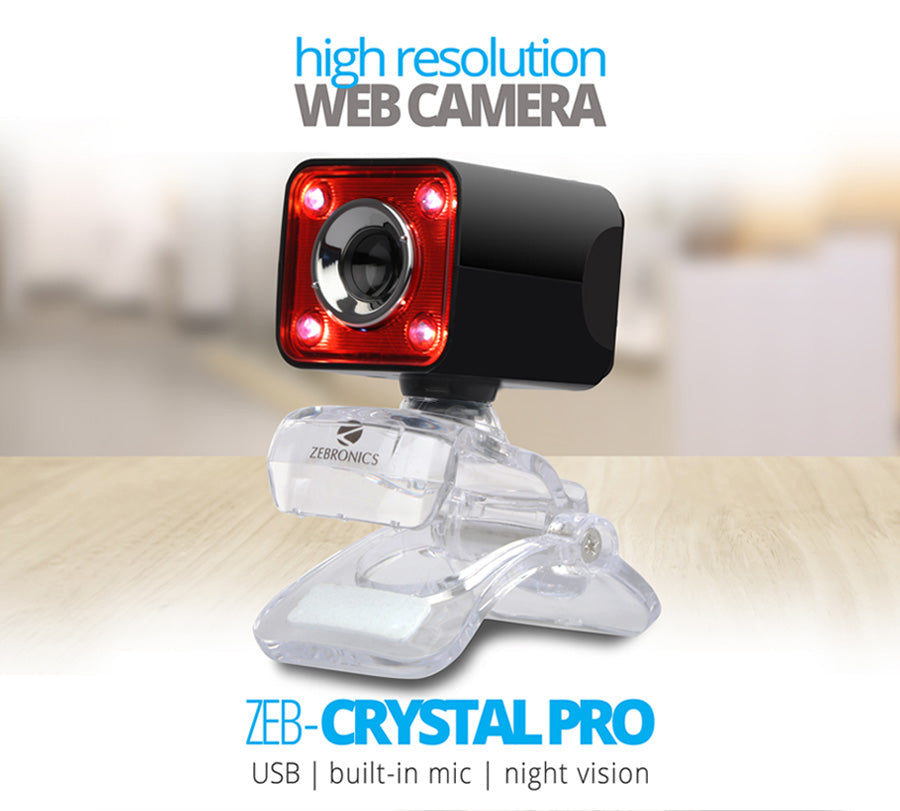 Zebronics WebCam Crystal Pro