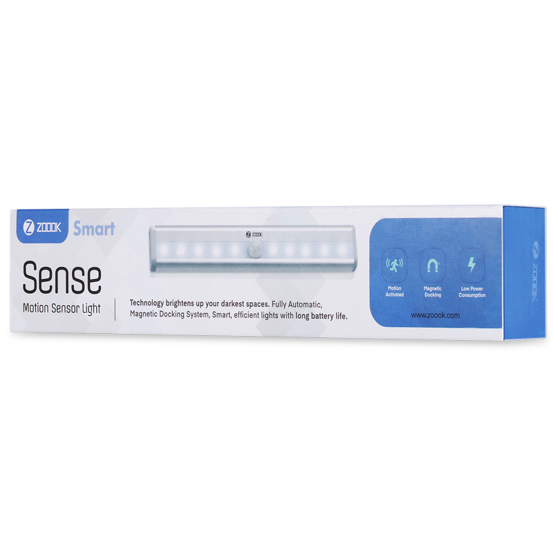Zoook Sense Motion Sensor LED Light with 10 Led Bulbs and Very Bright