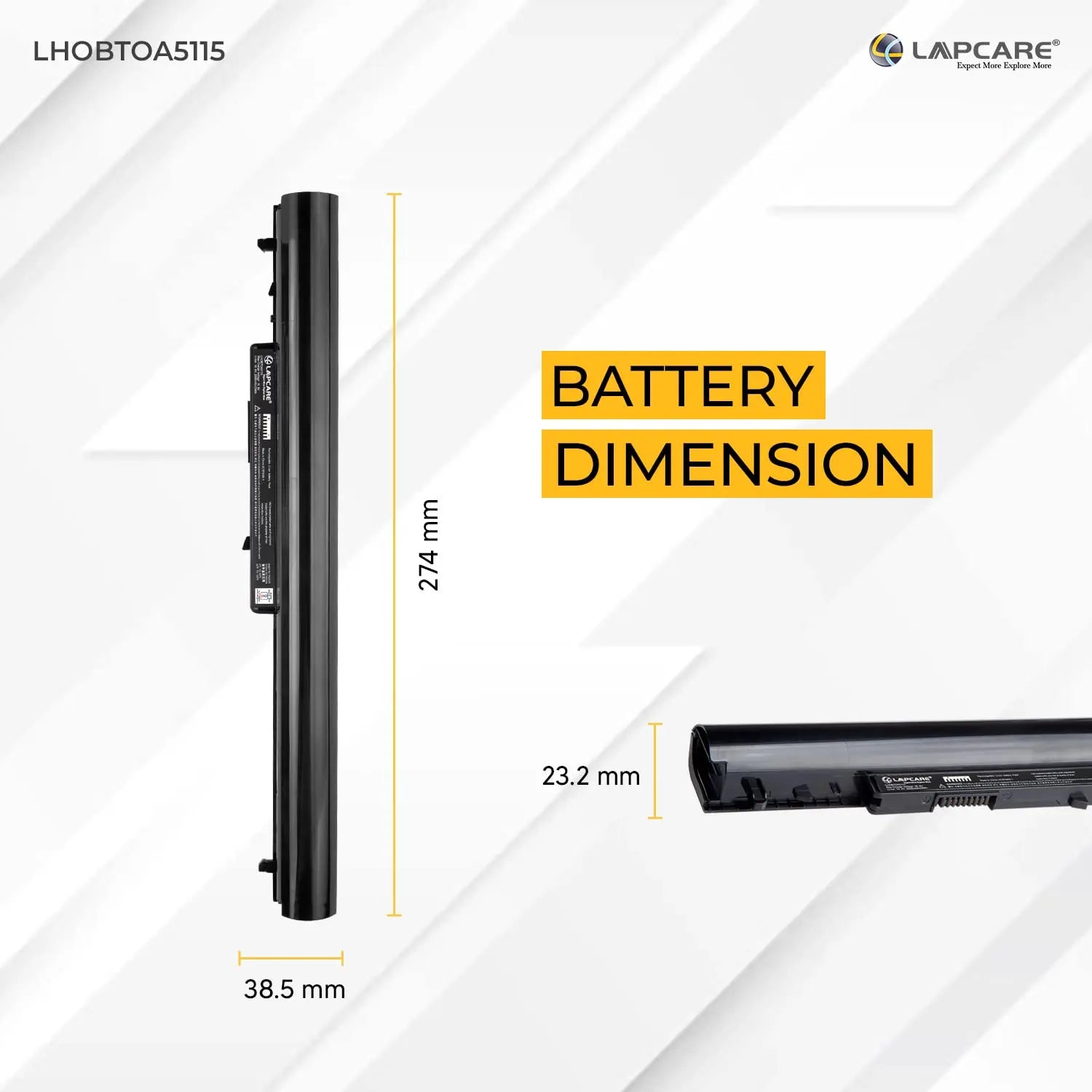 Lapcare Laptop Compatible Battery for HP OA04