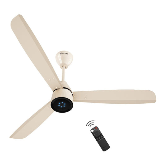 Atomberg Renesa 1200 mm BLDC Motor with Remote 3 Blade Ceiling Fan  ivory
