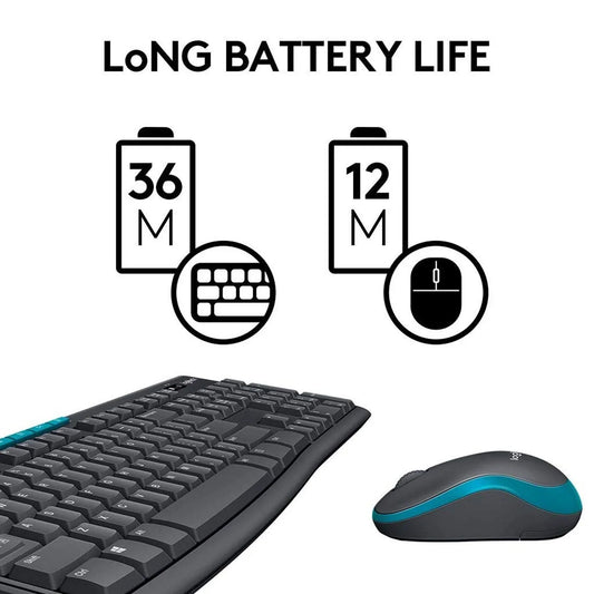 Logitech Wireless Keyboard And Mouse Combo  MK275