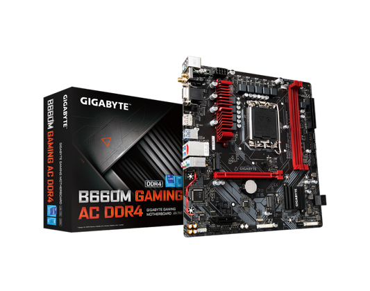 Gigabyte Motherboard 660 B660M GAMING AC DDR4  B660M GAMING AC DDR4