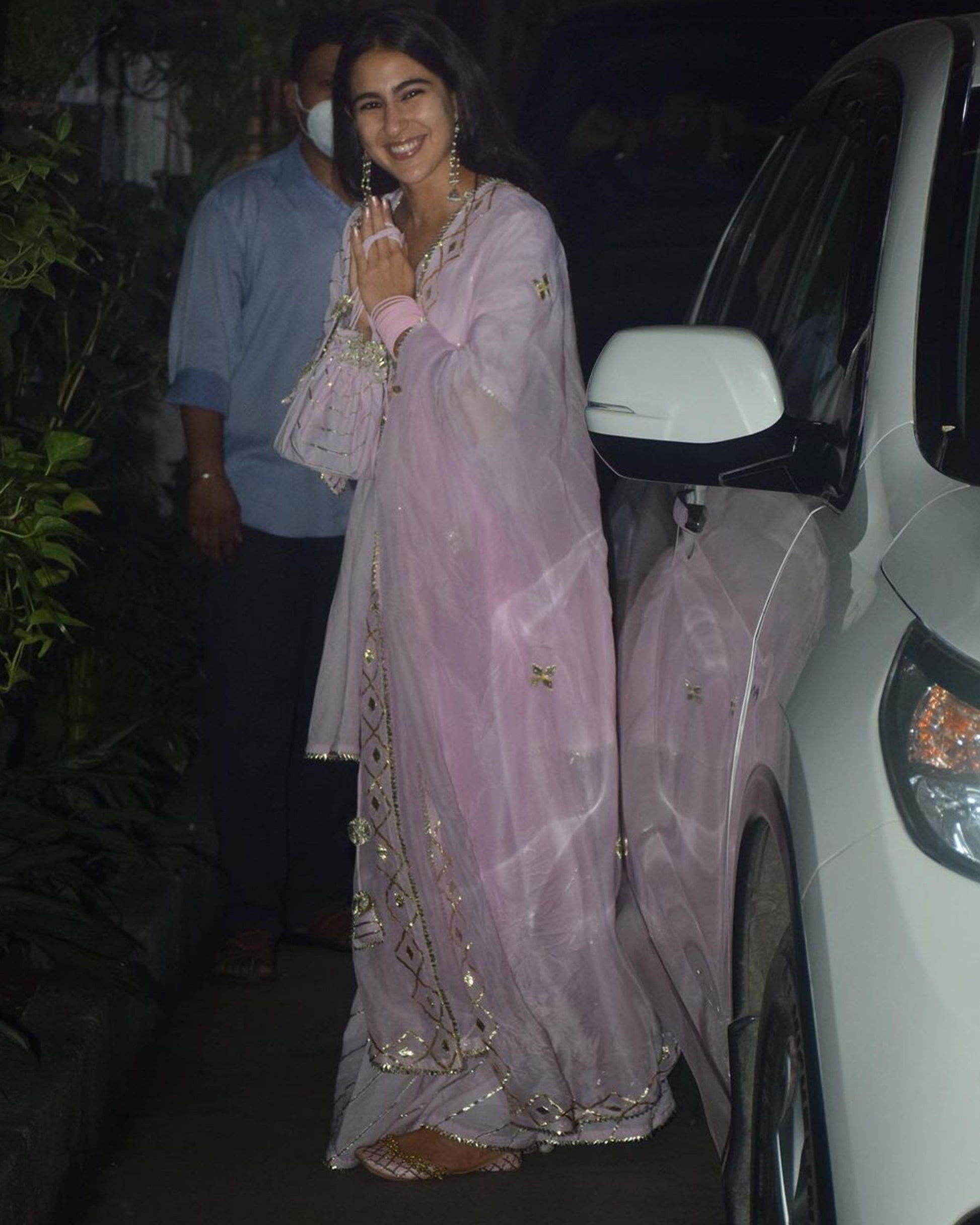 Pink Rhythm Gota Sharara Set With Gota Potli Quick Cart