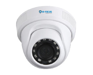 HI-Focus HC-D5500N2 1/3" cmos sensor, 5MP(1080p) Resolution,3.6mm Fixed Lens  Indoor Dome Camera, Support 4 in 1 one HD modes through UTC, Support Smart IR upto 20m, Surge Protection