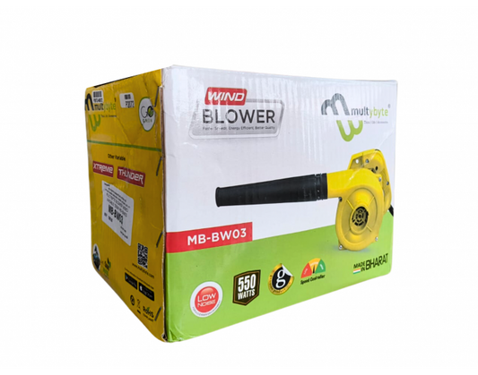 MULTYBYTE AIR BLOWER (SPEED VARIABLE) 500W
